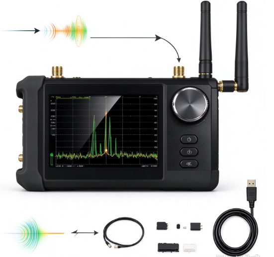 SA5 Hand-Held Multifunctional  - Signal Generator Spectrum Analyzer ulasan dan harga