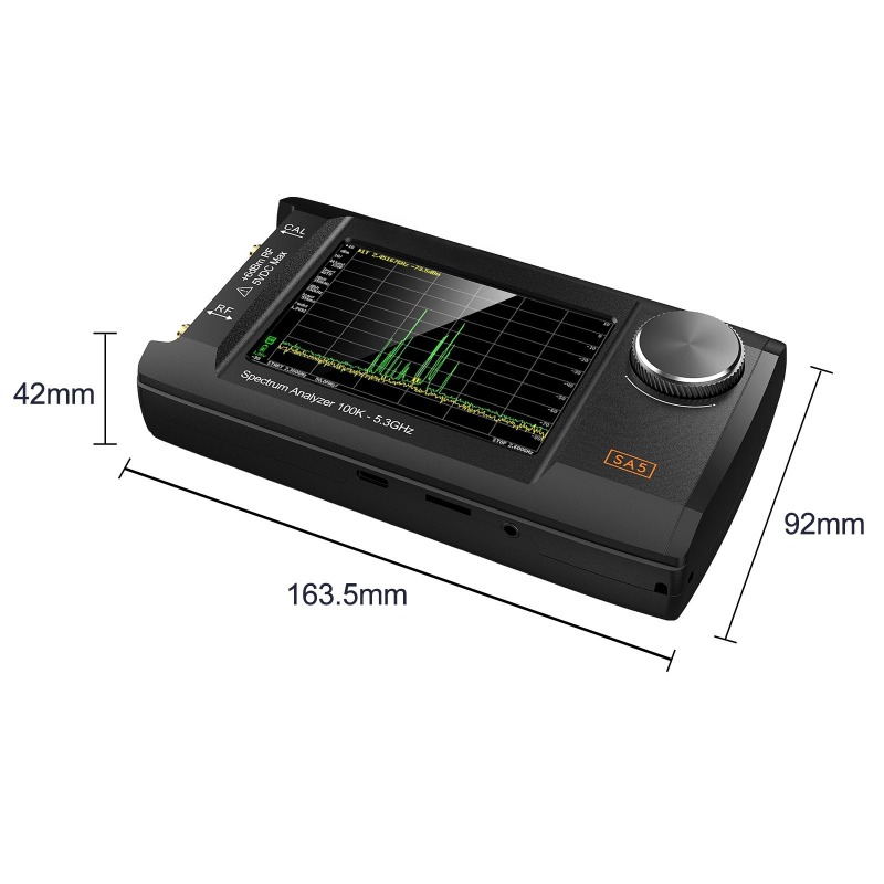 SA5 Hand-Held Multifunctional  - Signal Generator Spectrum Analyzer ulasan dan harga